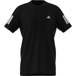 Adidas Club 3stripe tee JI9250 black boys tennis