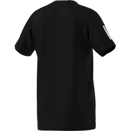 Adidas Club 3stripe tee JI9250 black boys tennis