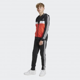 Adidas 3 stripe TIB fleece tracksuit IY1792 black junior