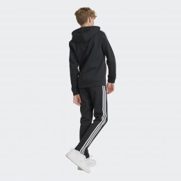 Adidas 3 stripe TIB fleece tracksuit IY1792 black junior