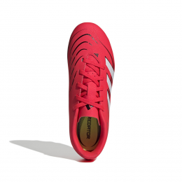 Adidas predator club FG/MG ID3813 red junior boot