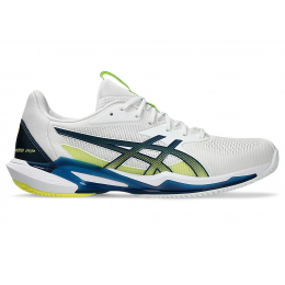 Asics Solution Speed FF3 Clay 1041A437-102 White Mens Tennis Shoe