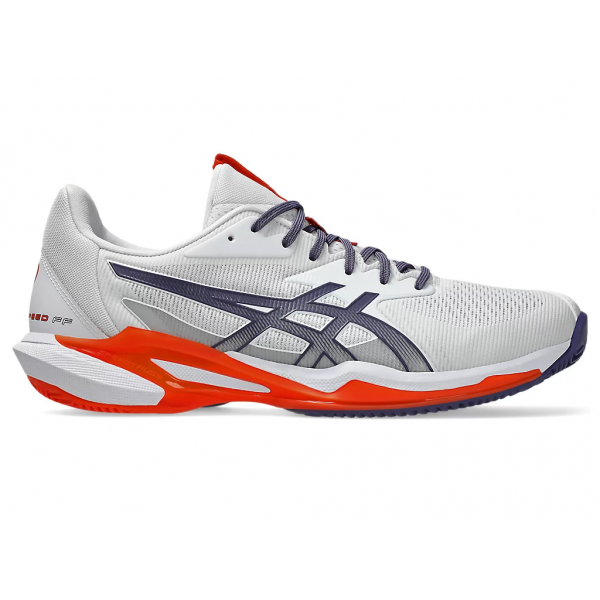 Asics solution speed FF3 clay 1041A437-103 white mens tennis shoe