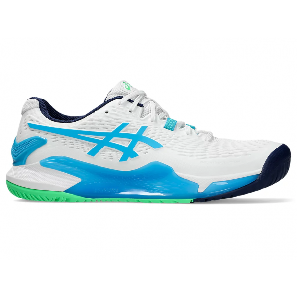 Asics Gel-Resolution 9 1041A330-10 White Mens Tennis Shoe