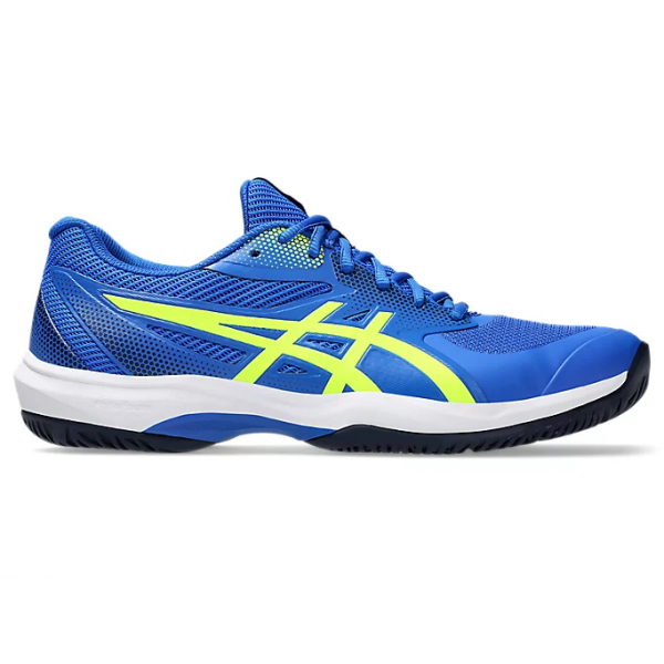 Asics Game FF Pickleball 1041A488-400 illusion blue / safety yellow mens pickleball shoes