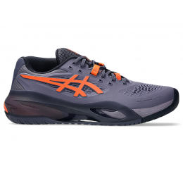 Asics gel resolution X wide 1041A487-500 Greyish Purple/Nova Orange mens tennis shoe