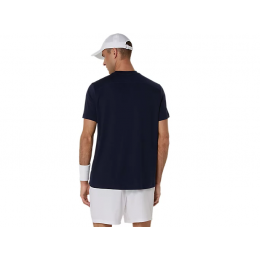 Asics court ss top 2041A339-400 midnight mens tennis top