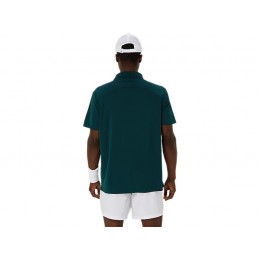 Asics Court Polo 2041A340-300 Saxon Green Mens