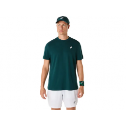 Asics court ss top 2041A339-300 saxon green mens tennis top