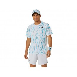 Asics Game SS top 2041A302-100 white mens Tennis Shirt