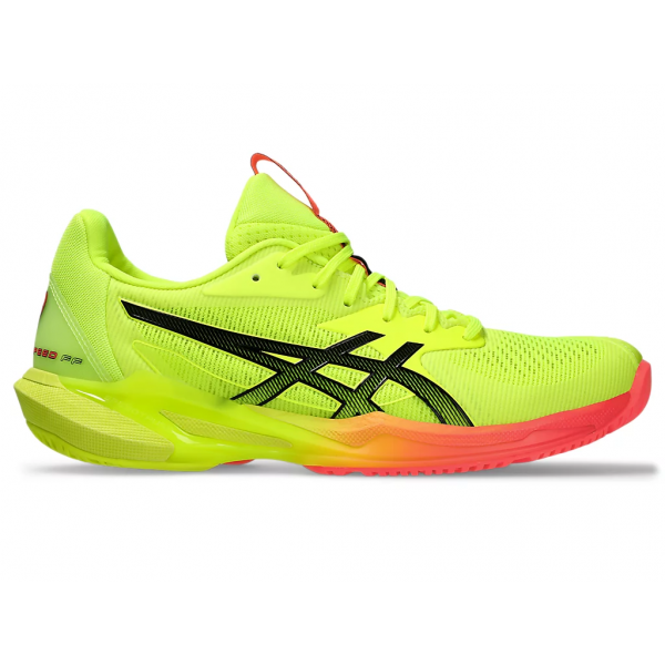 Asics Solution Speed FF3 Paris Womens 1042A275-750 Safety Yellow/Black