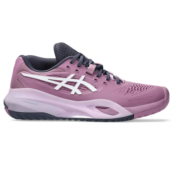 Asics gel resolution X wide 1042A278-500 ube ladies tennis shoe