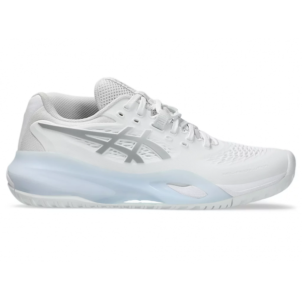 Asics gel resolution X 1042A279-100 white ladies tennis shoe