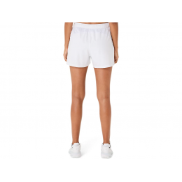 Asics court 2-N-1 short 2042A375-100 white ladies short