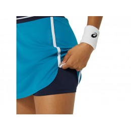 Asics Match skort 2042A321-424 teal blue ladies tennis