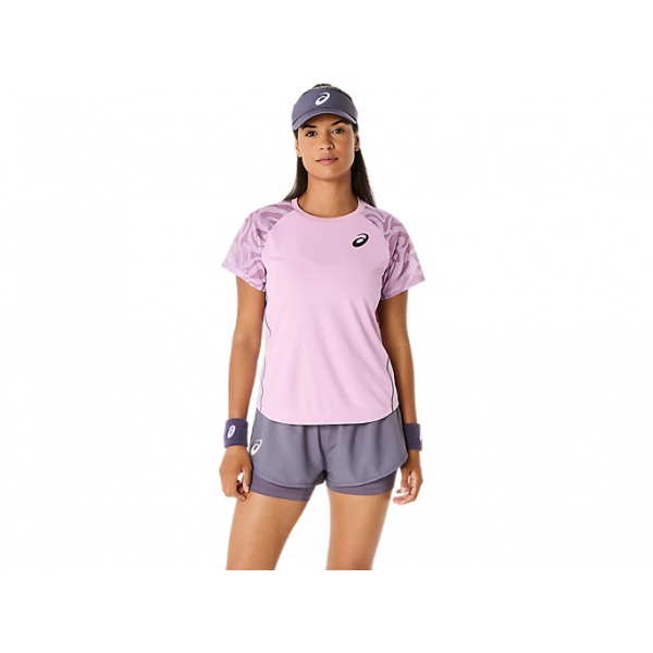 Asics game ss top 2042A351-700 light ube ladies tennis