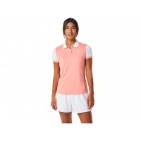 Asics Court Polo 2042a265-701 Guava Ladies Tennis