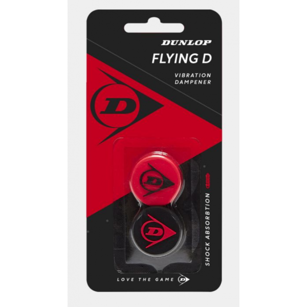 Dunlop Flying Dampener Black/Red 2-Pack