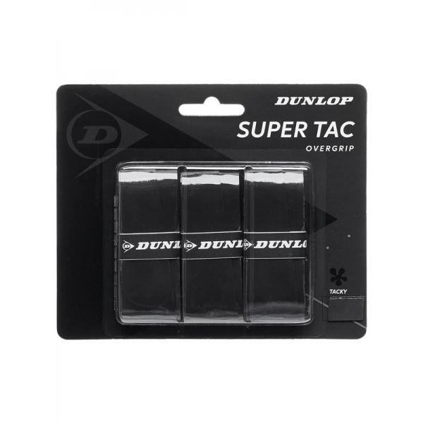 Dunlop Super Tac White Overgrip (3-Pack)