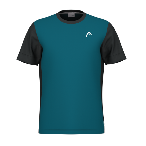 Head Slice T-shirt 816215 teal boys tennis