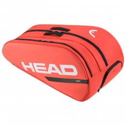 Head Tour Racquet Bag Large 260824 Flaming Orange Tennis Bag