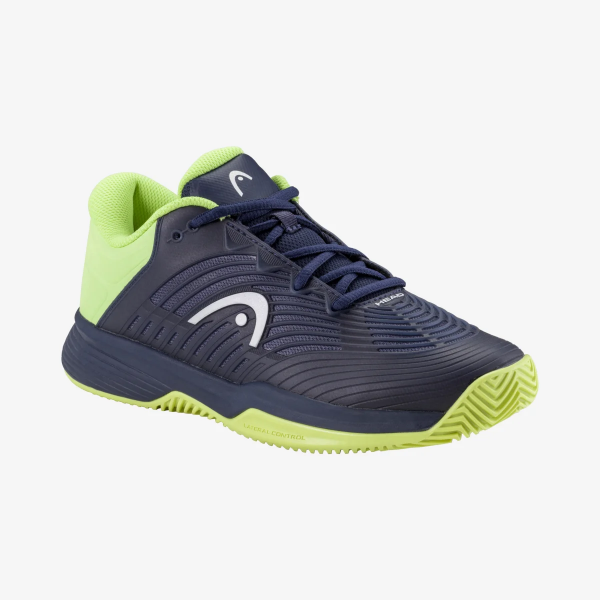 Head revolt pro 4.5 clay 275215 nayy/lime junior tennis shoe