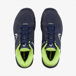 Head revolt pro 4.5 275205 navy/lime junior tennis shoes