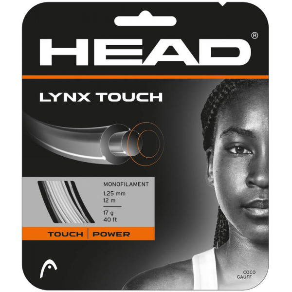 Head Lynx Touch 1.25mm 12m Set Transparent Black