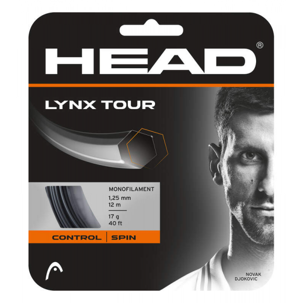 Head Lynx Tour 1.25mm 12m Set Black