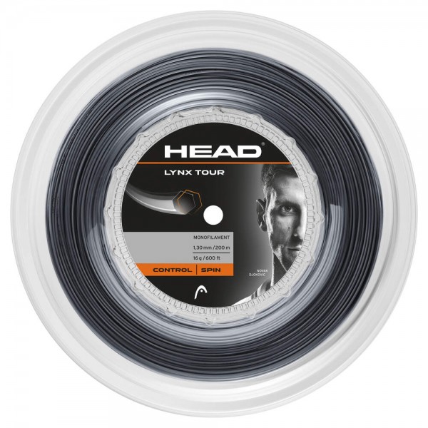 Head Lynx Tour 1.25mm 200m reel Black