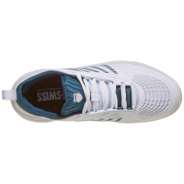 K-Swiss Hypercourt Supreme Clay 09072-135 White Mens Tennis Shoe