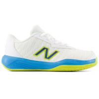 NEW BALANCE KC996QU5 Medium White Junior Tennis Shoe