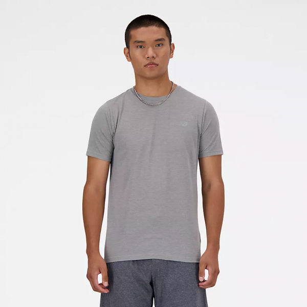 New Balance sport essential heather mens tee MT41070 AG