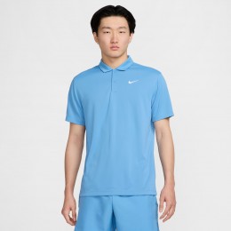 Nike NKCT Drifit polo solid DH0857-489 blue beyond