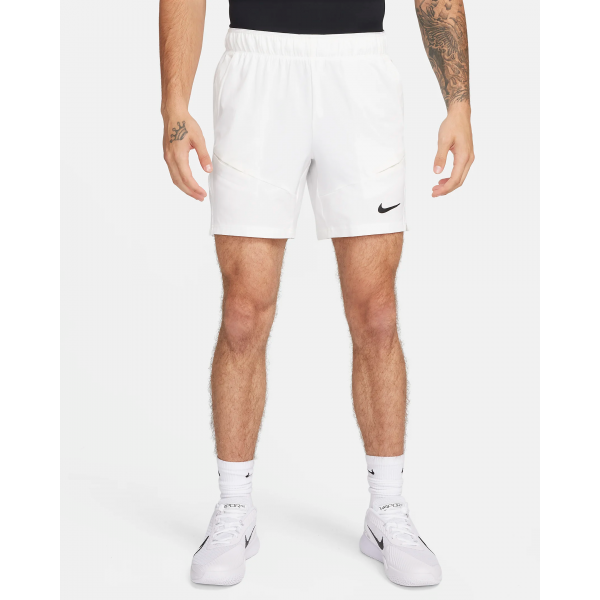 NIKE Court Dri-Fit Advantage Short 7INCH FD5336-100 White