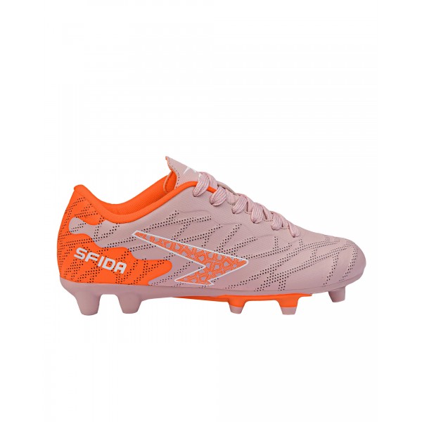 Sfida Launch Blush/Orange Junior Football Boots