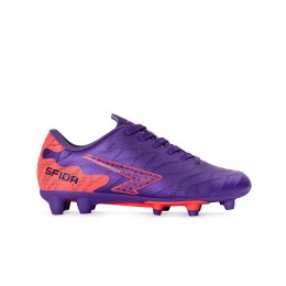 Sfida Launch Purple/Coral Junior Football Boots