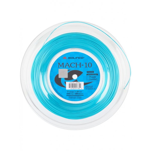 Solinco Mach-10 1.20mm 200m Reel Blue