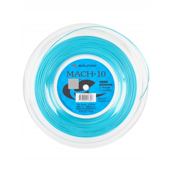 Solinco Mach-10 1.25mm 200m Reel Blue