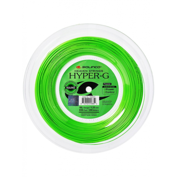 Solinco Hyper-G Round 1.25mm 200m reel green