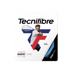 TECNIFIBRE Razorcode 1.20MM 12.2 set Blue Tennis String 