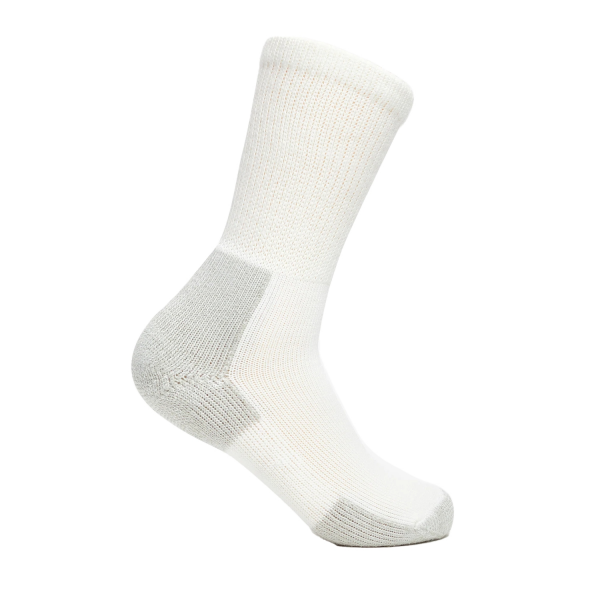 Thorlo Run Crew XJ-11 White Sock