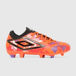 Umbro Formation III FG 82161U Orange Junior Football Boots