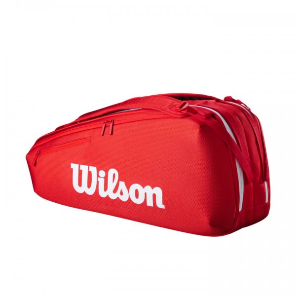 Wilson Super Tour 6pack 2025 WR8036801001 Red Tennis Bag