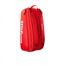 Wilson Super Tour 9pack 2025 WR8036701001 Red Tennis Bag