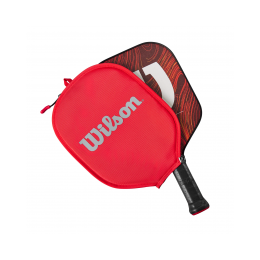 Wilson single pickleball cover red