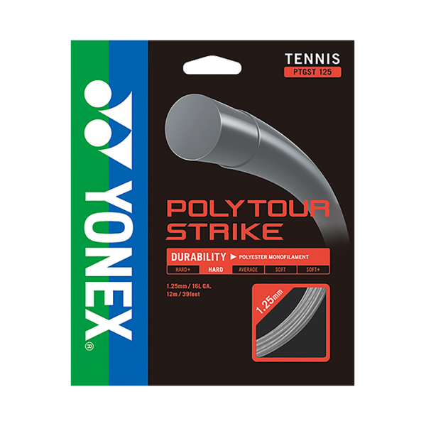 YONEX Polytour Strike 1.25MM 12M Grey Packet