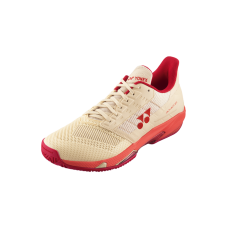 Yonex AD Accel all court 2025 beige pink ladies tennis shoe