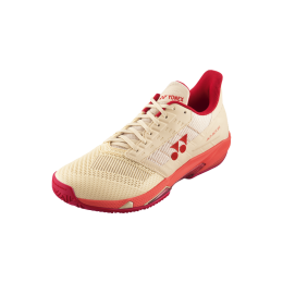 Yonex AD Accel all court 2025 beige pink ladies tennis shoe