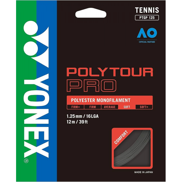 Yonex Poly Tour Pro 1.25mm Set Graphite